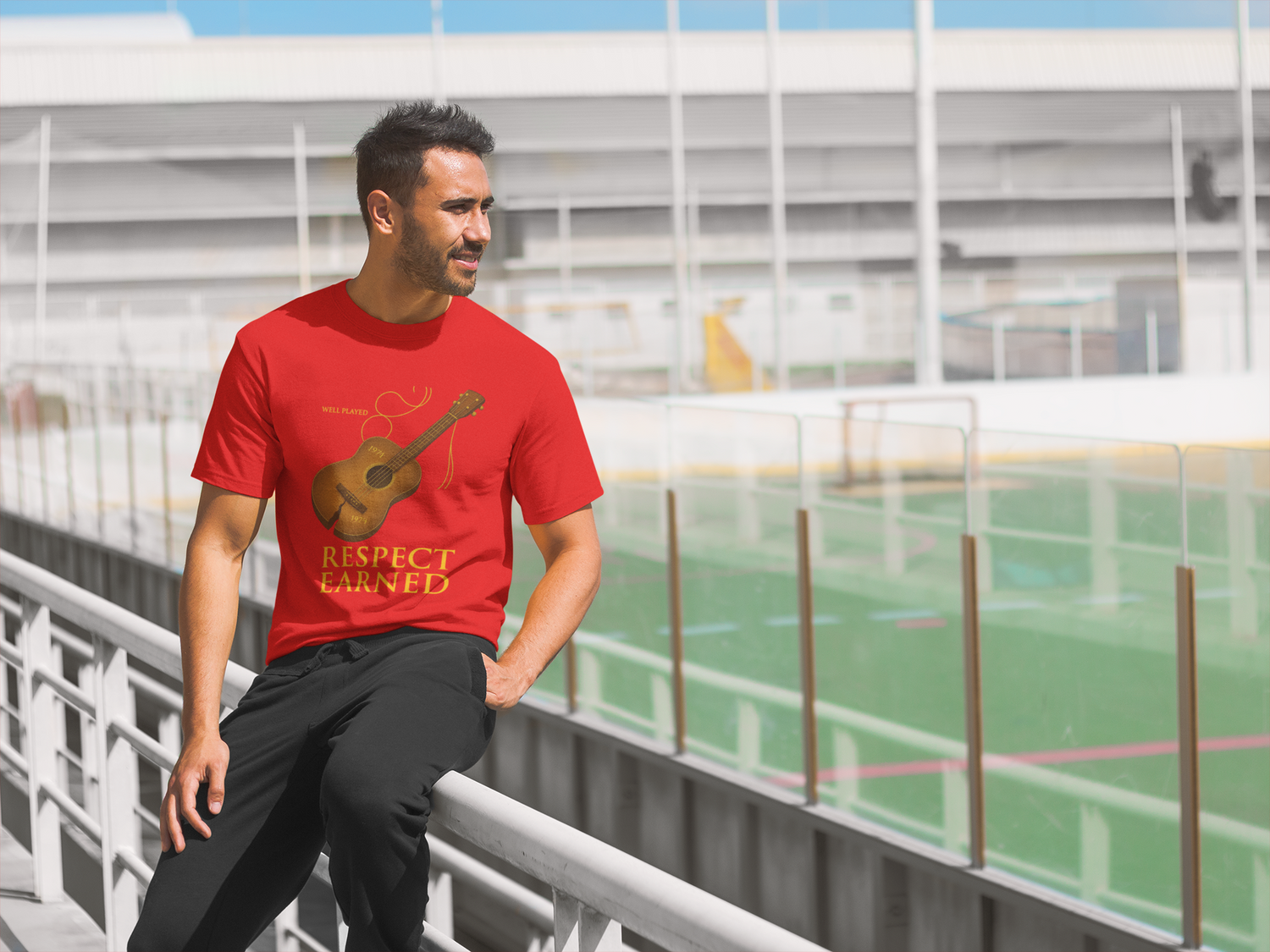 Oversized Tee with Message Print