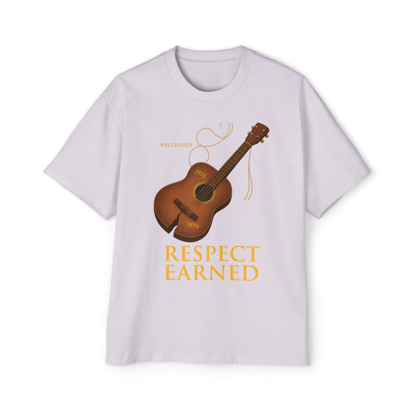 Oversized Tee with Message Print