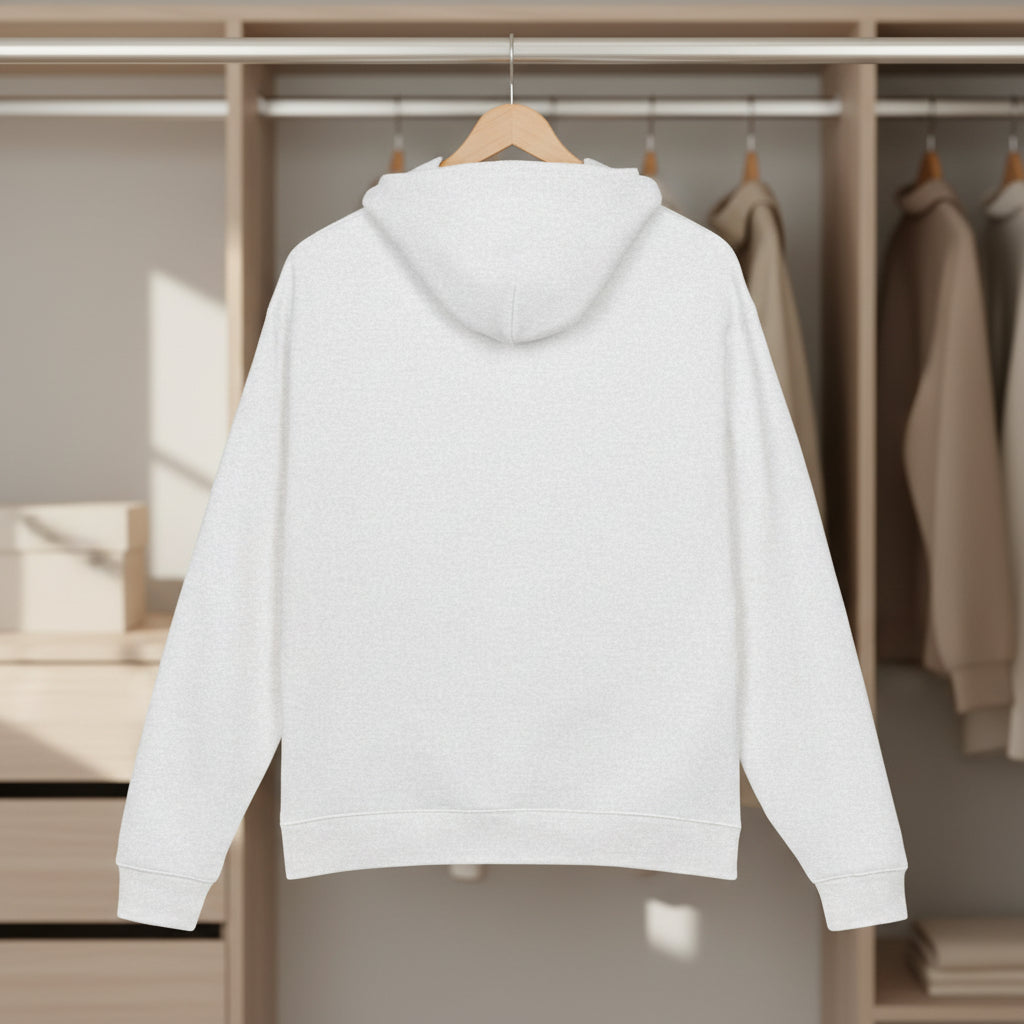 Cozy Floral Embroidered Relaxed Hoodie, Comfortable Sweatshirt, Gifts for Her, Casual Fashion, Spring Wardrobe Staple