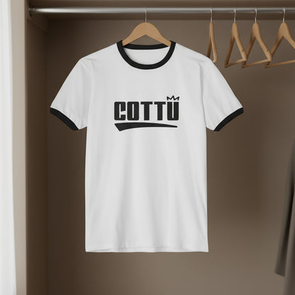 Stylish Unisex Cotton Ringer T-Shirt - Trendy Wear for Casual Outings, Gift for Birthdays, Everyday Comfort, Fashion Statement, Street Style