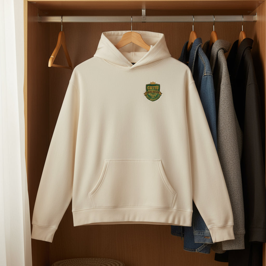 Cozy Floral Embroidered Relaxed Hoodie, Comfortable Sweatshirt, Gifts for Her, Casual Fashion, Spring Wardrobe Staple