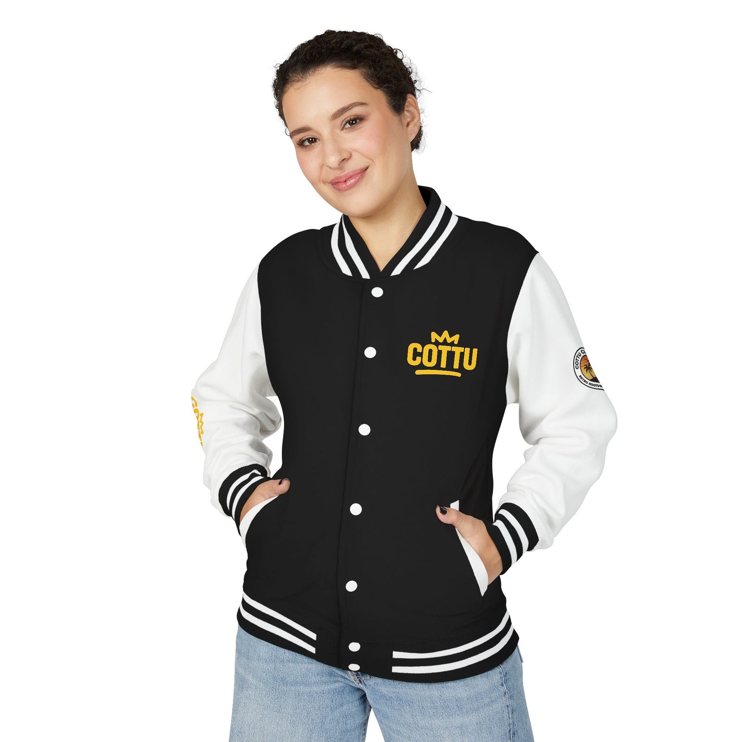 Stylish Unisex Heavyweight Letterman Jacket, Trendy College Jacket, Casual Streetwear, Hip Hop Fashion, Gift for Him/Her