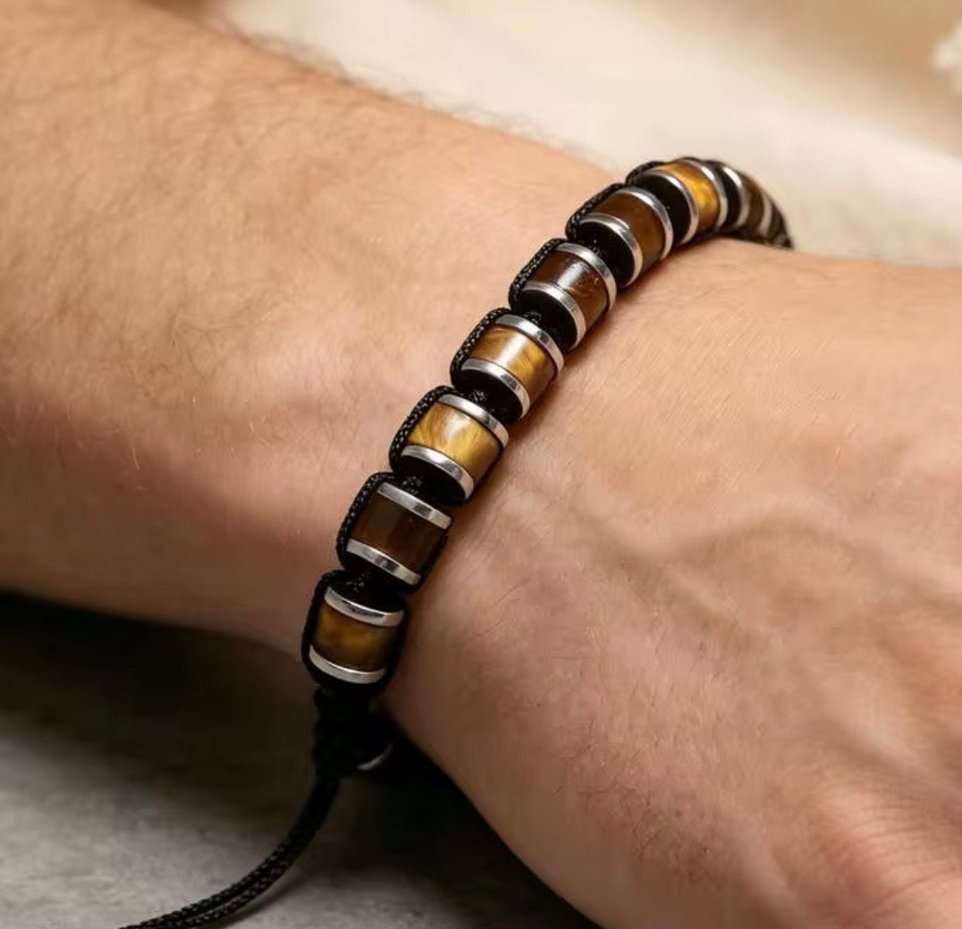 COTTU Heritage Tiger Eye Bracelet