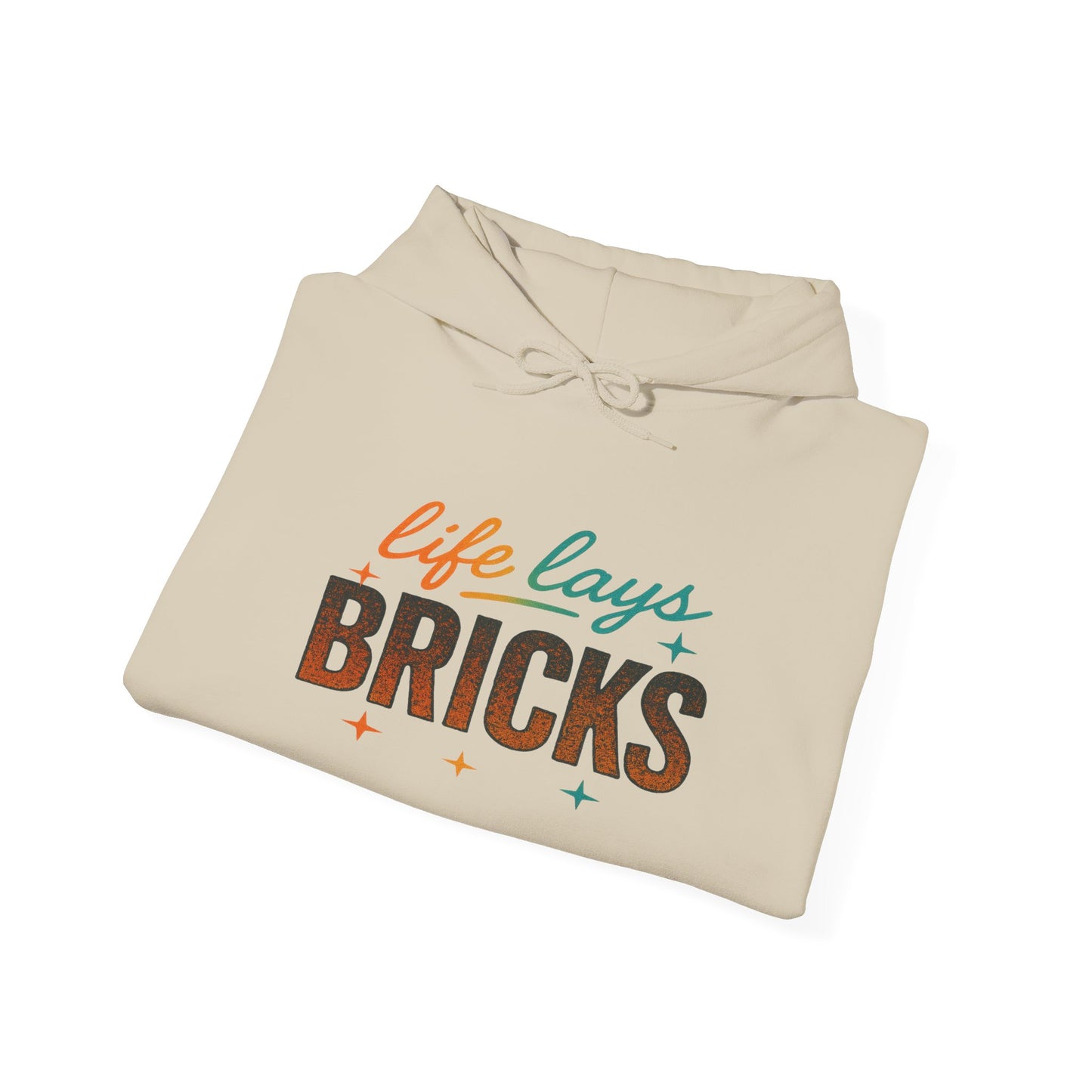 Life Lays Bricks Hoodie, Inspirational Sweatshirt for Builders, Cozy Gift for Construction Workers, Motivational Outerwear, Unisex [...]