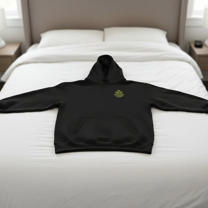 Cozy Floral Embroidered Relaxed Hoodie, Comfortable Sweatshirt, Gifts for Her, Casual Fashion, Spring Wardrobe Staple