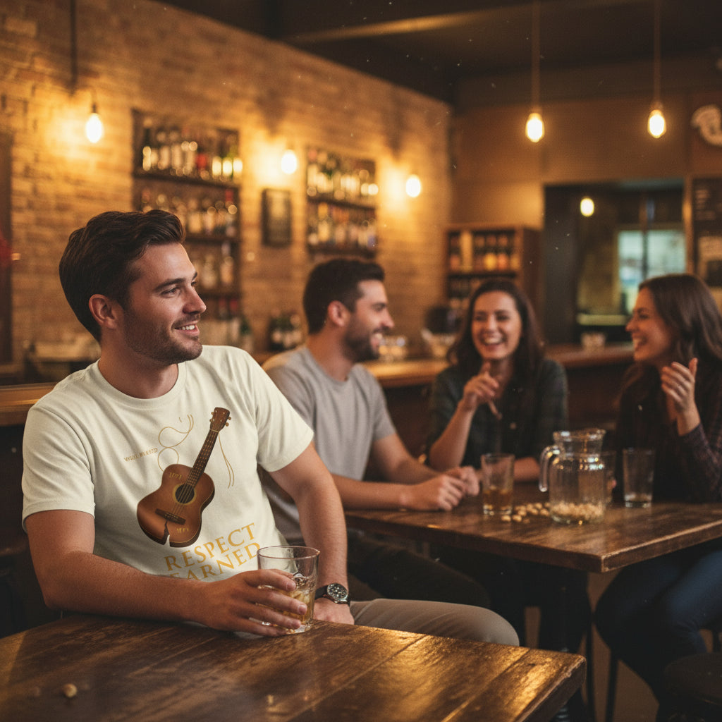 Oversized Tee with Message Print
