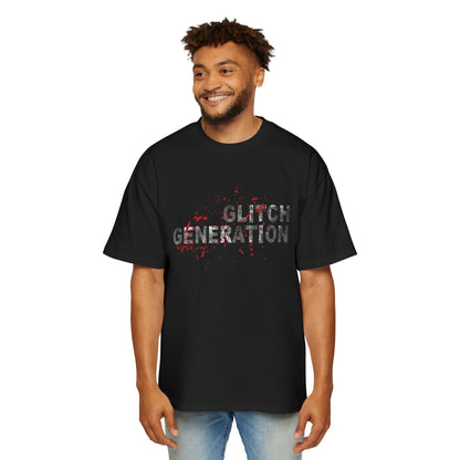 GLITCH GENERATION CORE  EDITION (RED)Tee — Cottu Retro Cyber Tech Graphic Shirt