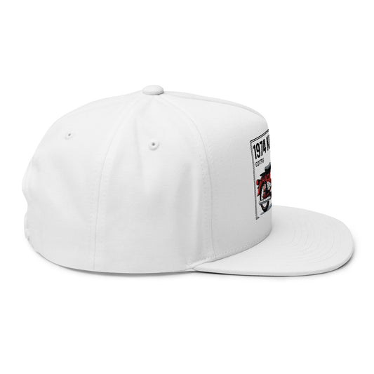 Flat Bill Cap (Embroidery)