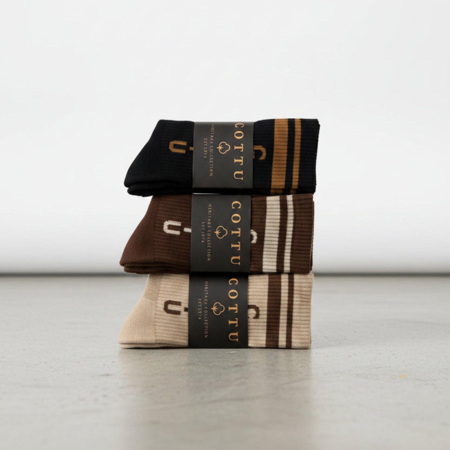 COTTU Signature Crew Socks