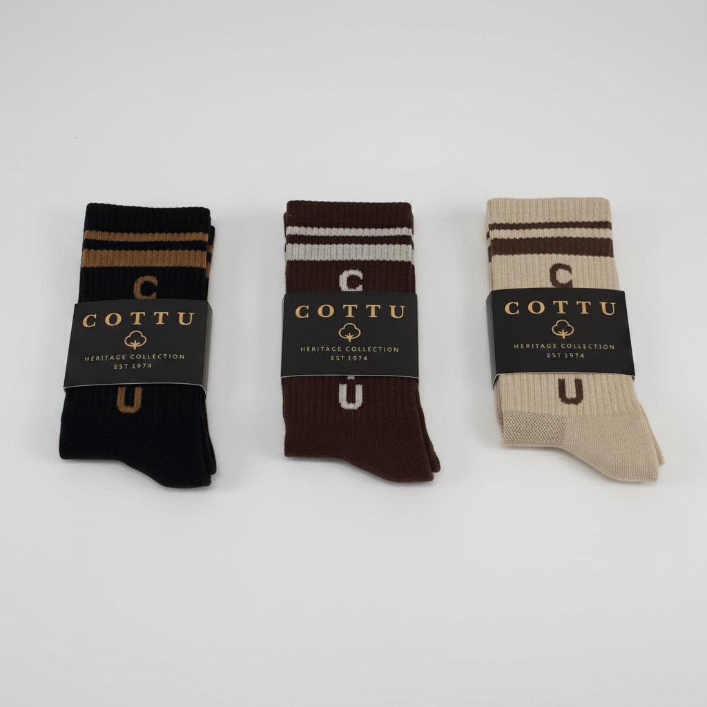 COTTU Signature Crew Socks