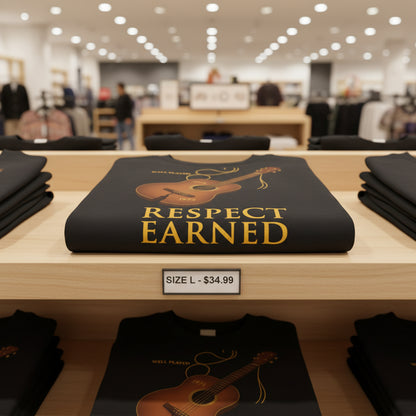 Oversized Tee with Message Print