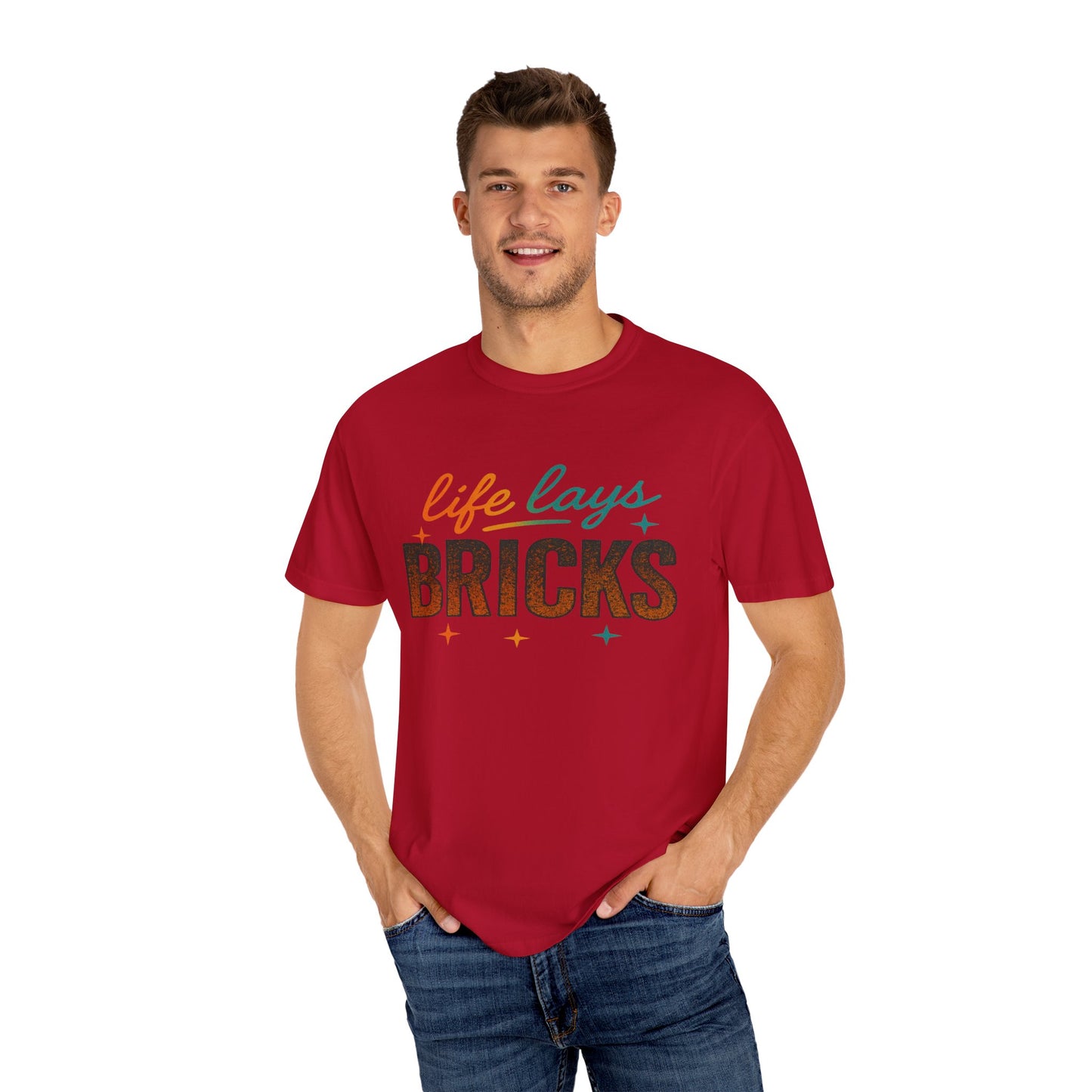 Garment-Dyed T-shirt - Be True to Your Struggles and Elevate
