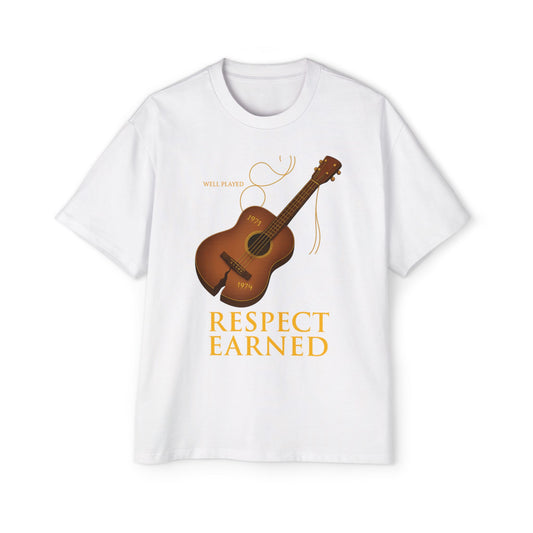 Oversized Tee with Message Print
