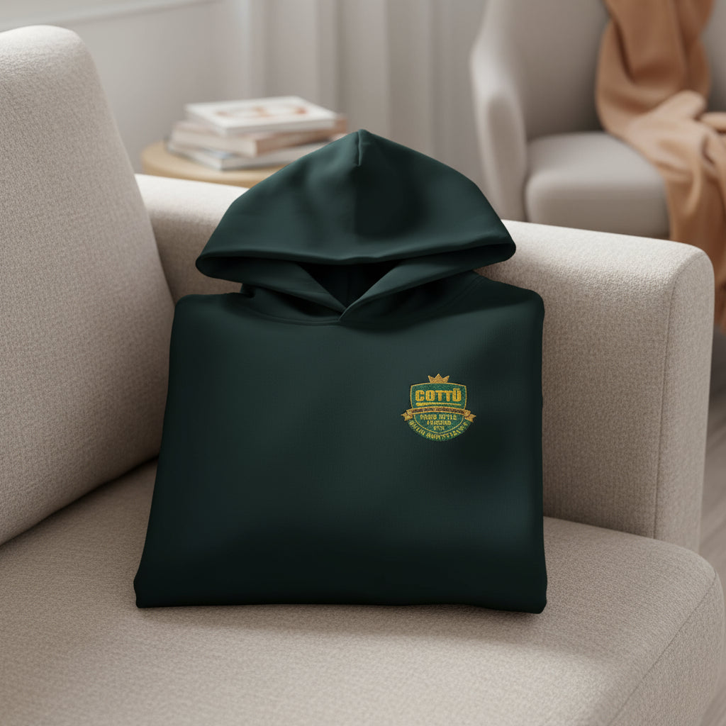 Cozy Floral Embroidered Relaxed Hoodie, Comfortable Sweatshirt, Gifts for Her, Casual Fashion, Spring Wardrobe Staple