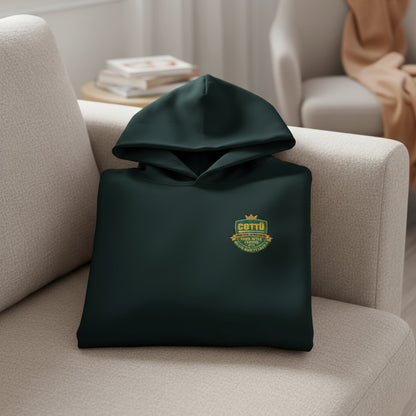 Cozy Floral Embroidered Relaxed Hoodie, Comfortable Sweatshirt, Gifts for Her, Casual Fashion, Spring Wardrobe Staple