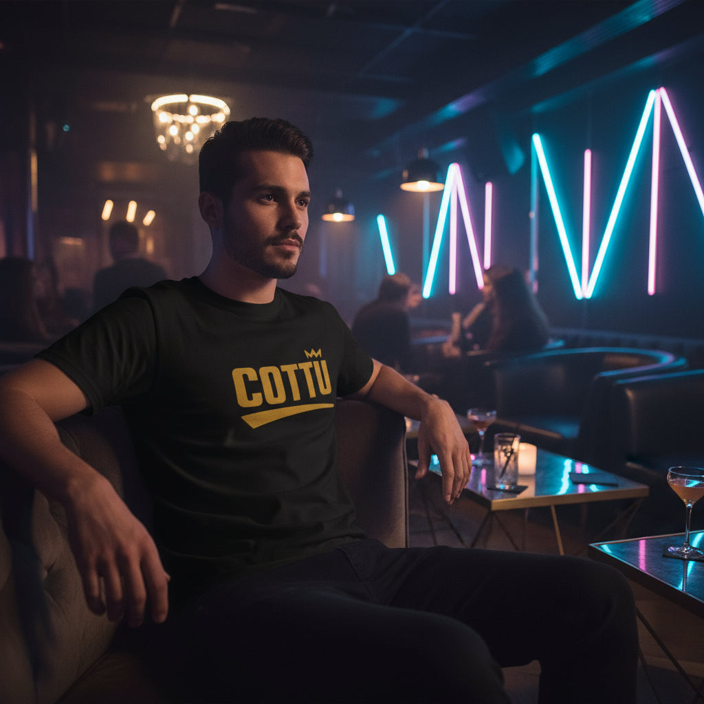 COTTU Inspirational Garment-Dyed T-Shirt, Unisex Motivational Tee, Perfect for Motivation, Gifts for Friends, Comfortable Everyday Wear