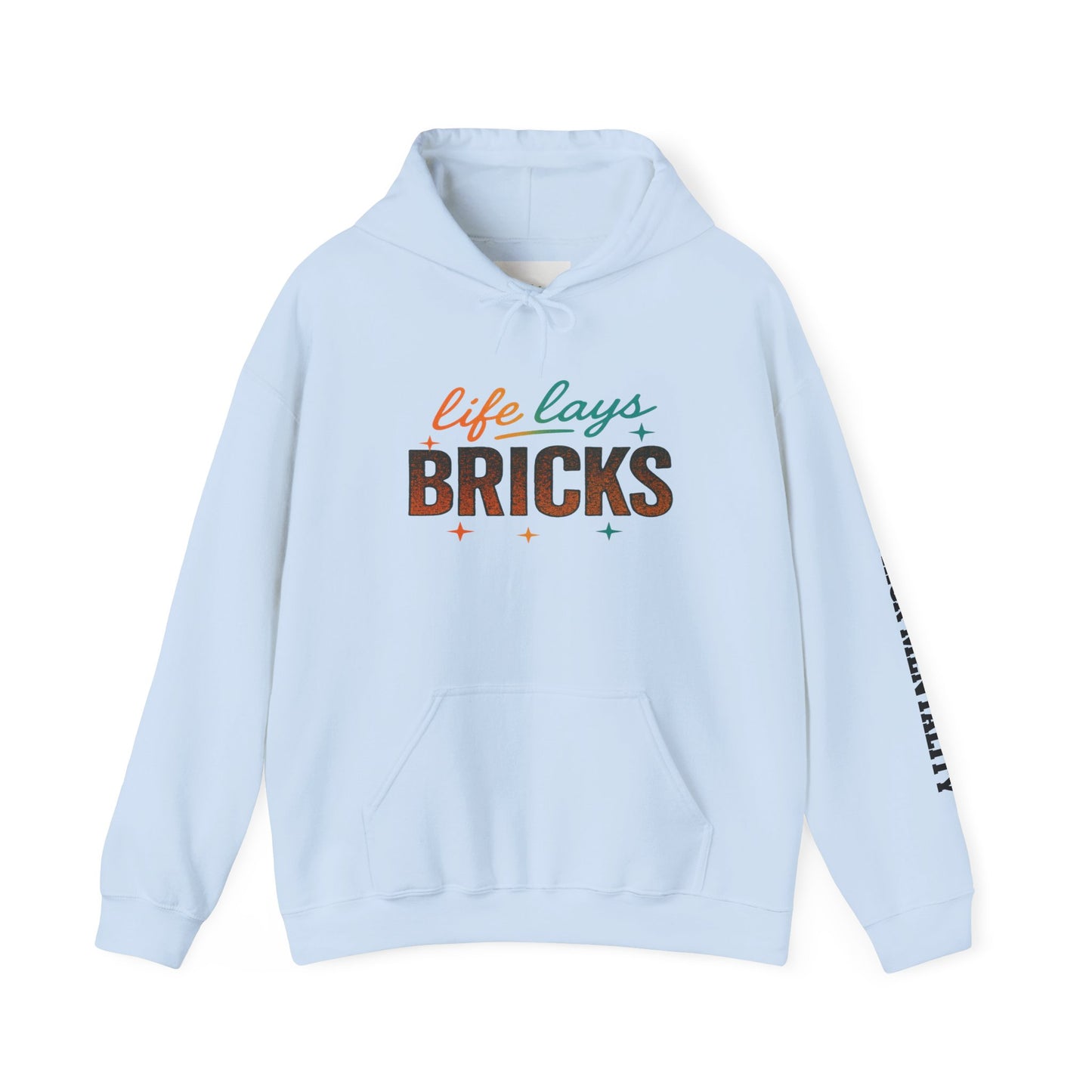 Life Lays Bricks Hoodie, Inspirational Sweatshirt for Builders, Cozy Gift for Construction Workers, Motivational Outerwear, Unisex [...]