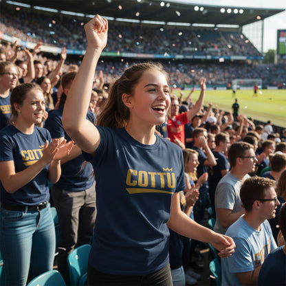 COTTU Inspirational Garment-Dyed T-Shirt, Unisex Motivational Tee, Perfect for Motivation, Gifts for Friends, Comfortable Everyday Wear