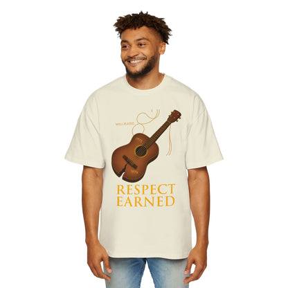 Oversized Tee with Message Print