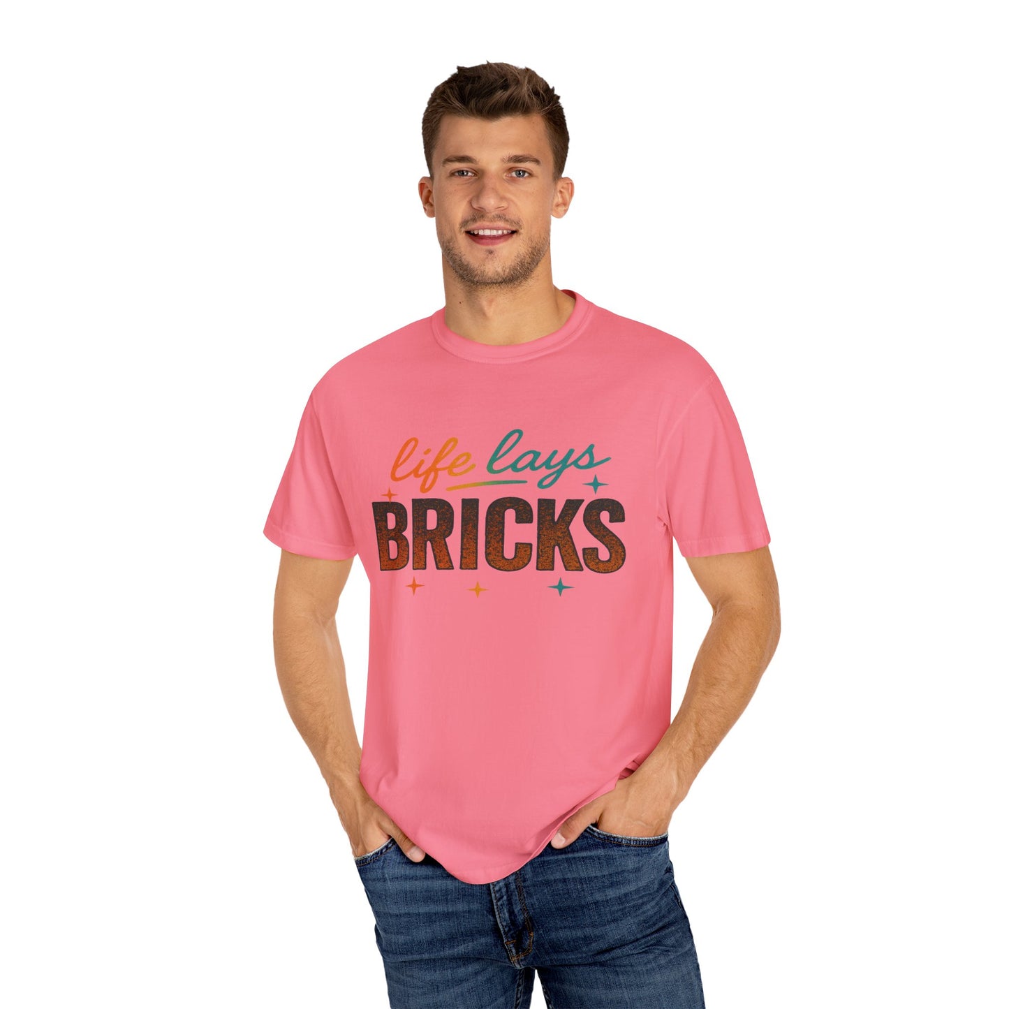 Garment-Dyed T-shirt - Be True to Your Struggles and Elevate