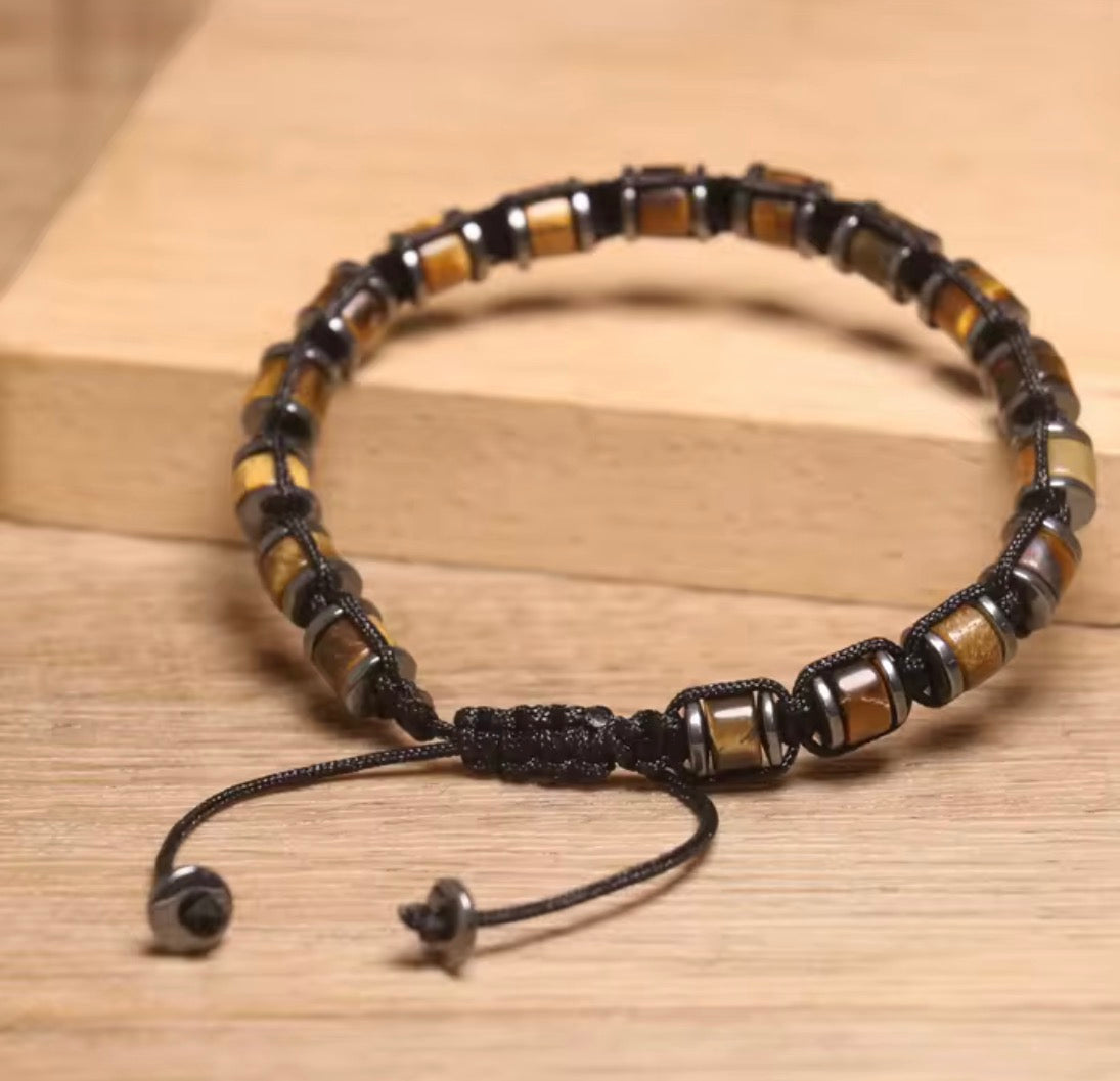 COTTU Heritage Tiger Eye Bracelet