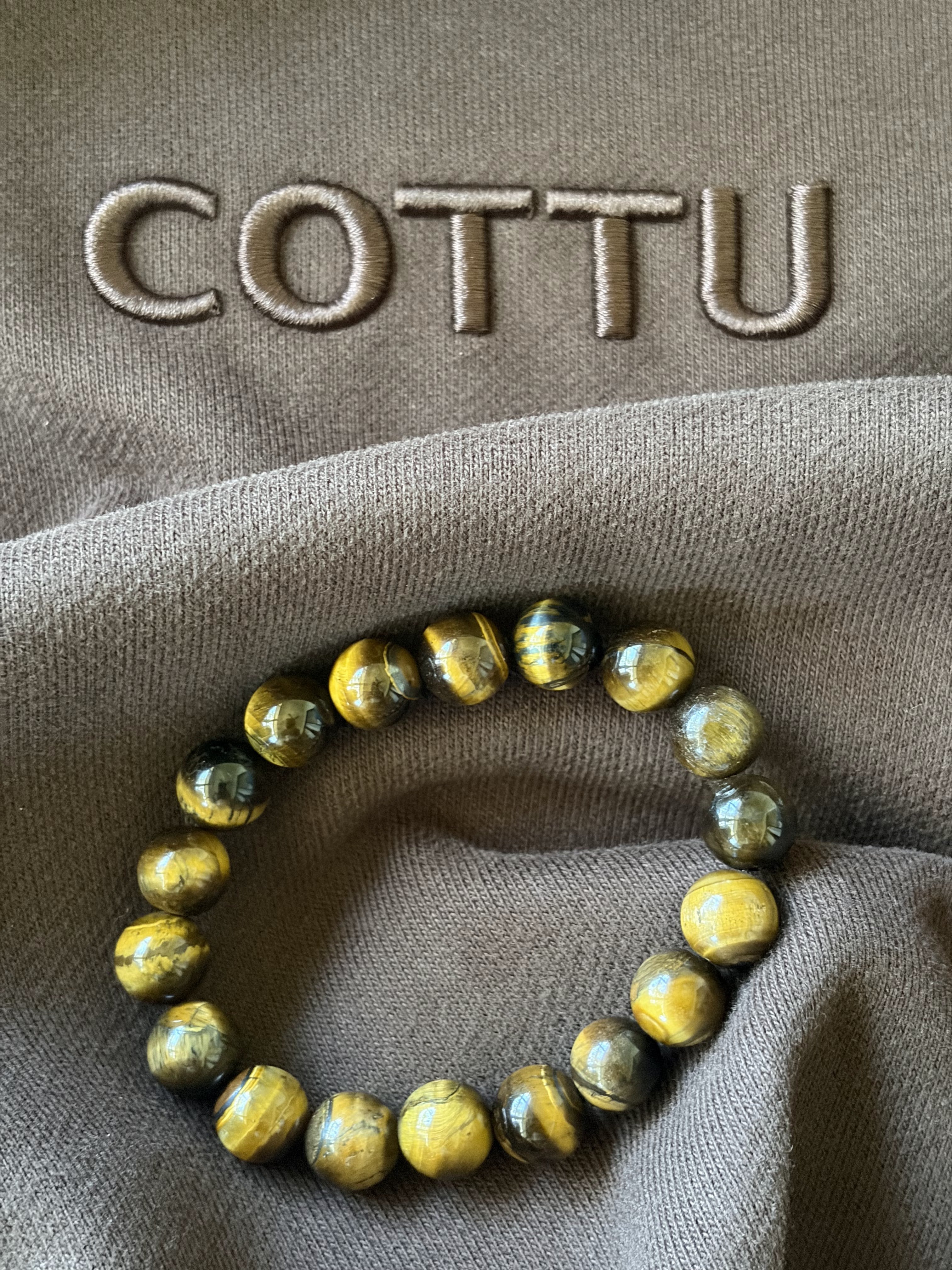 COTTU Heritage Tiger Eye Bracelet
