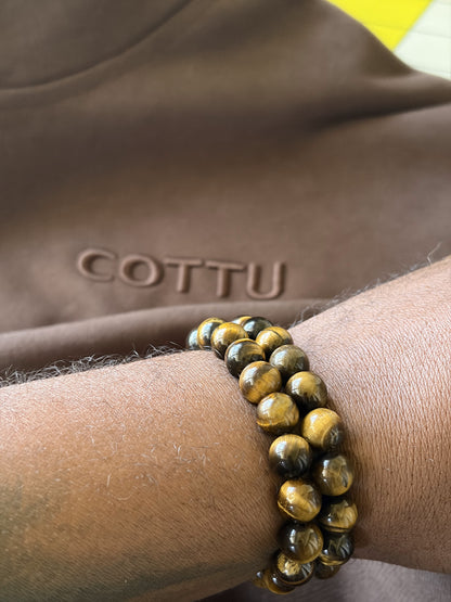 COTTU Heritage Tiger Eye Bracelet