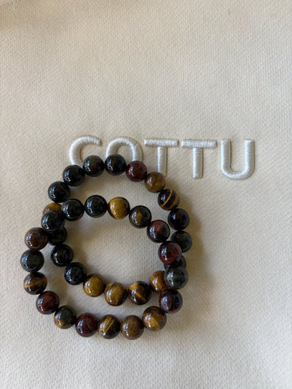 COTTU Heritage Tiger Eye Bracelet