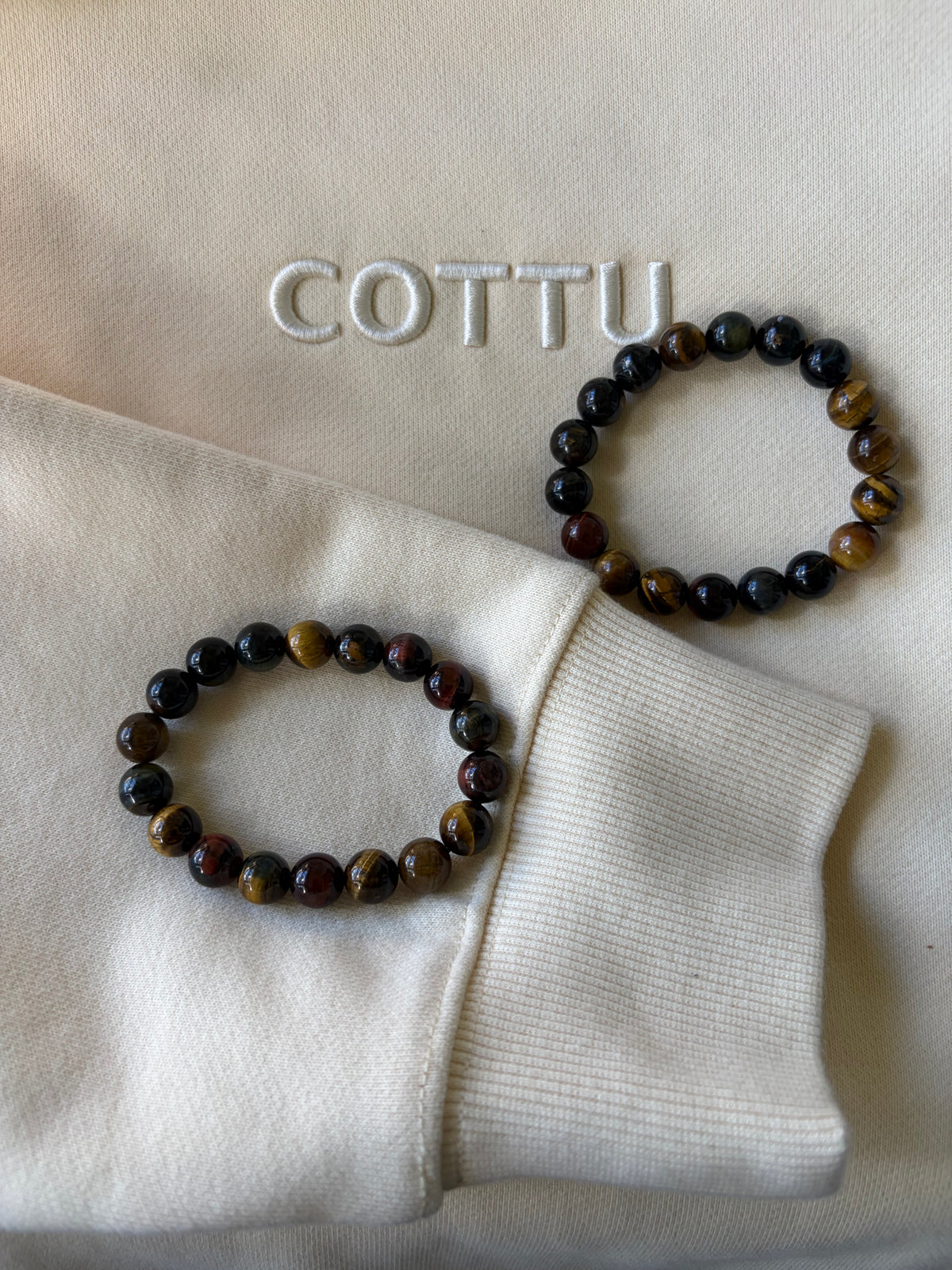 COTTU Heritage Tiger Eye Bracelet