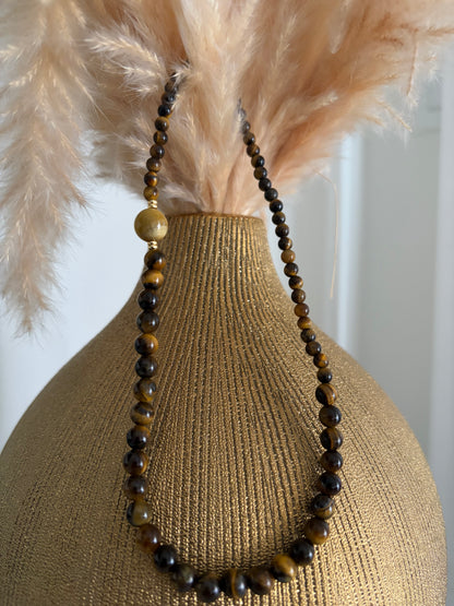 COTTU Limited Drop Mixed Stone Tiger Eye Bracelet Collection