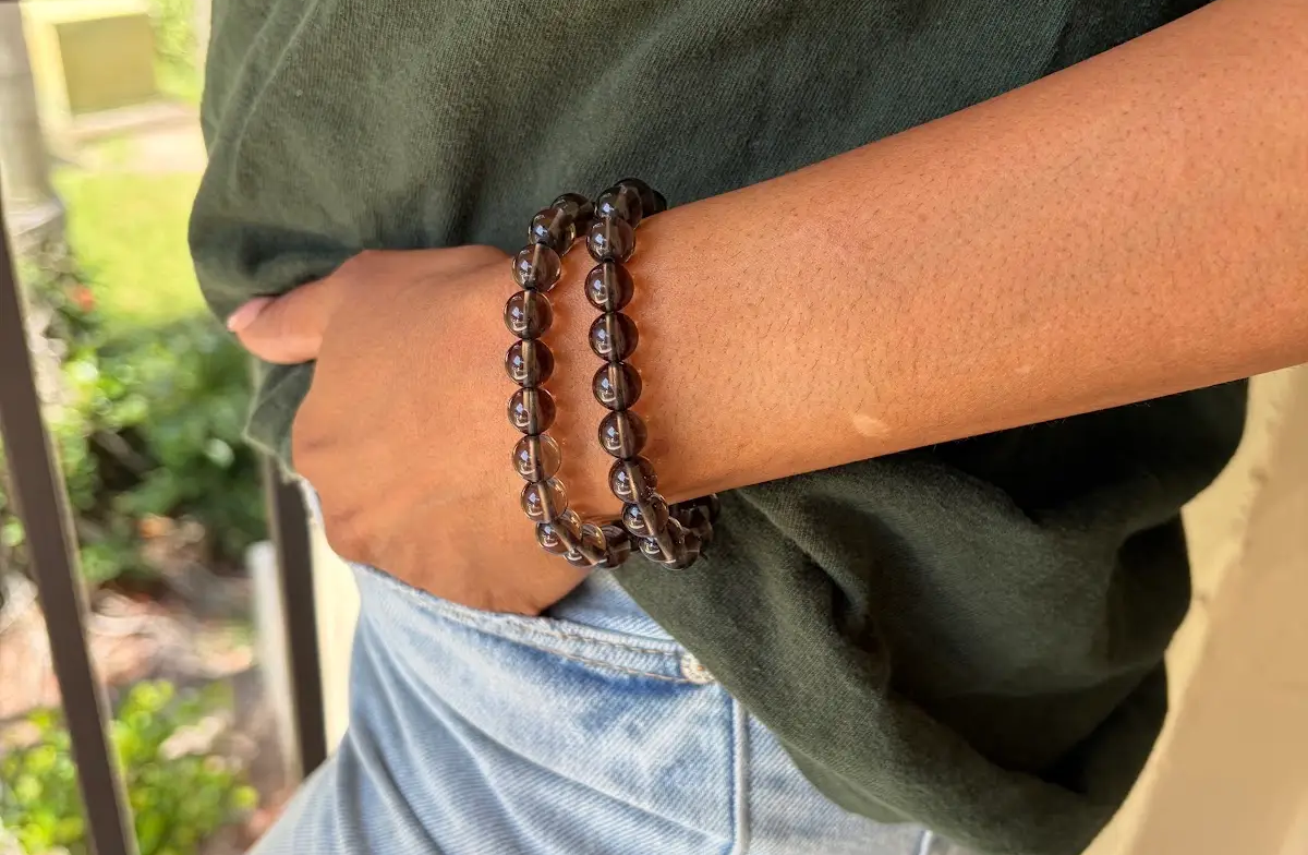 COTTU Obsidian Charm Bracelets
