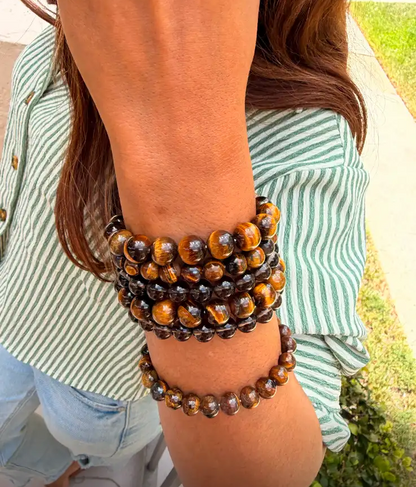 COTTU Obsidian Charm Bracelets