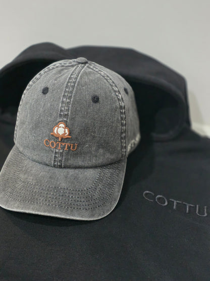 COTTU Washed Embroidered Dad Cap