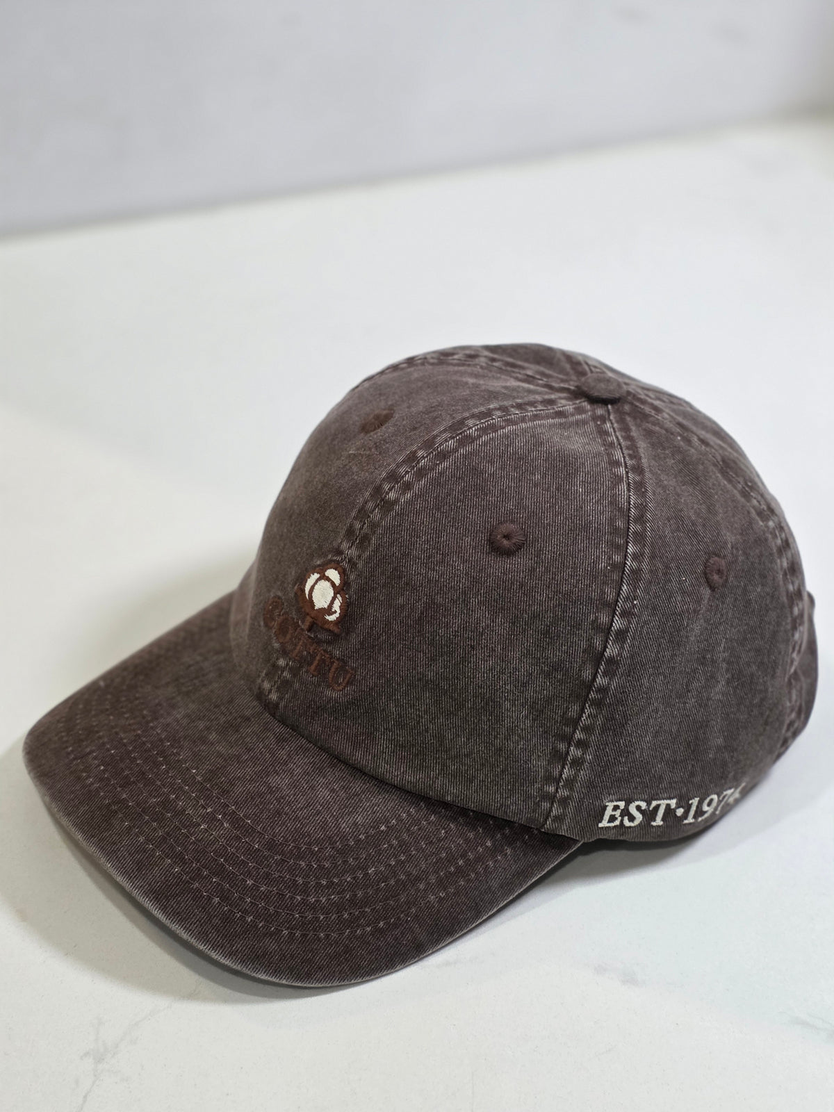 COTTU Washed Embroidered Dad Cap