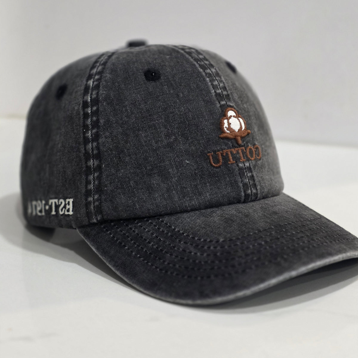 COTTU Washed Embroidered Dad Cap