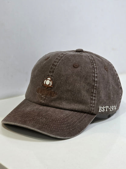 COTTU Washed Embroidered Dad Cap