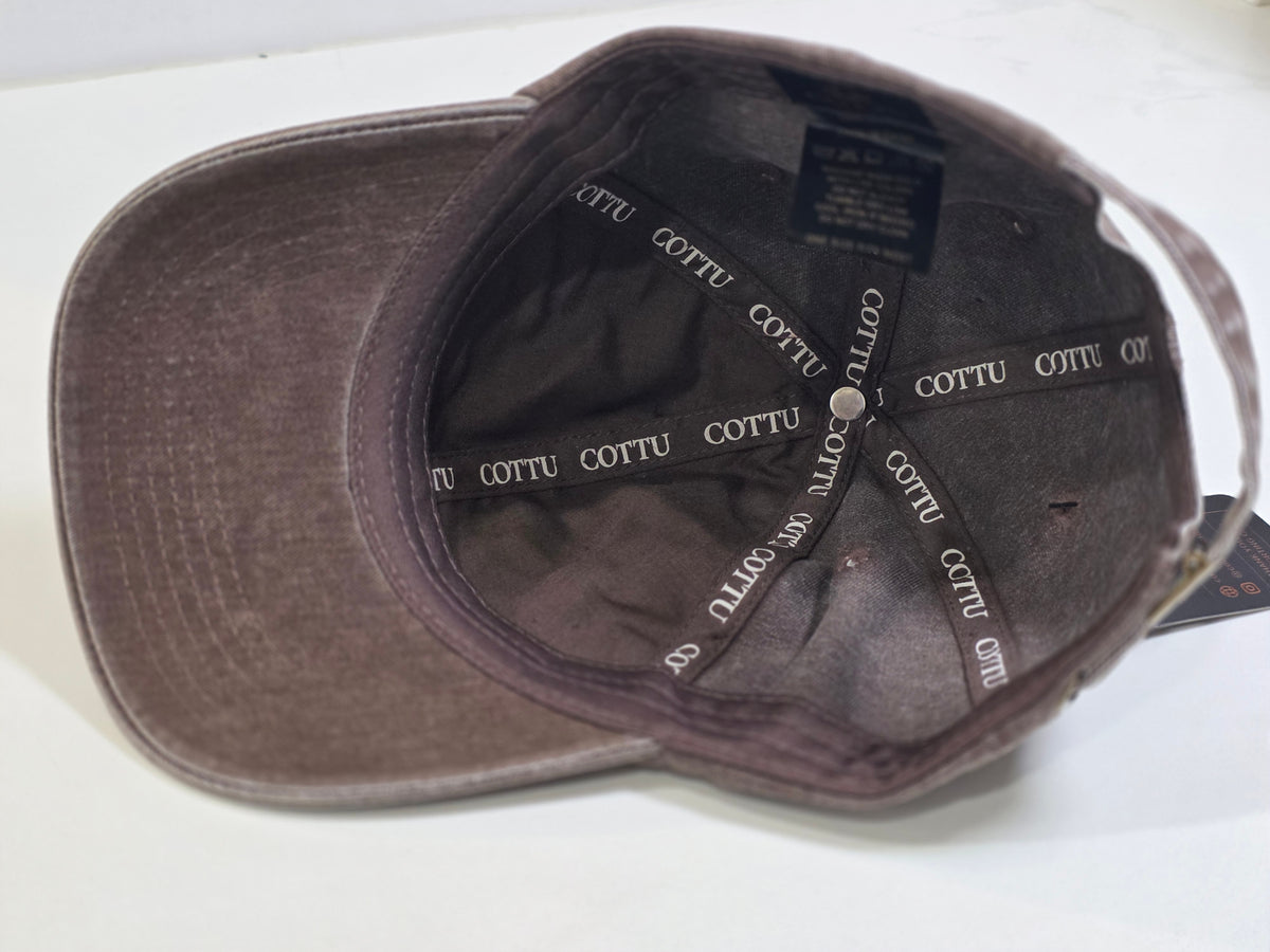 COTTU Washed Embroidered Dad Cap