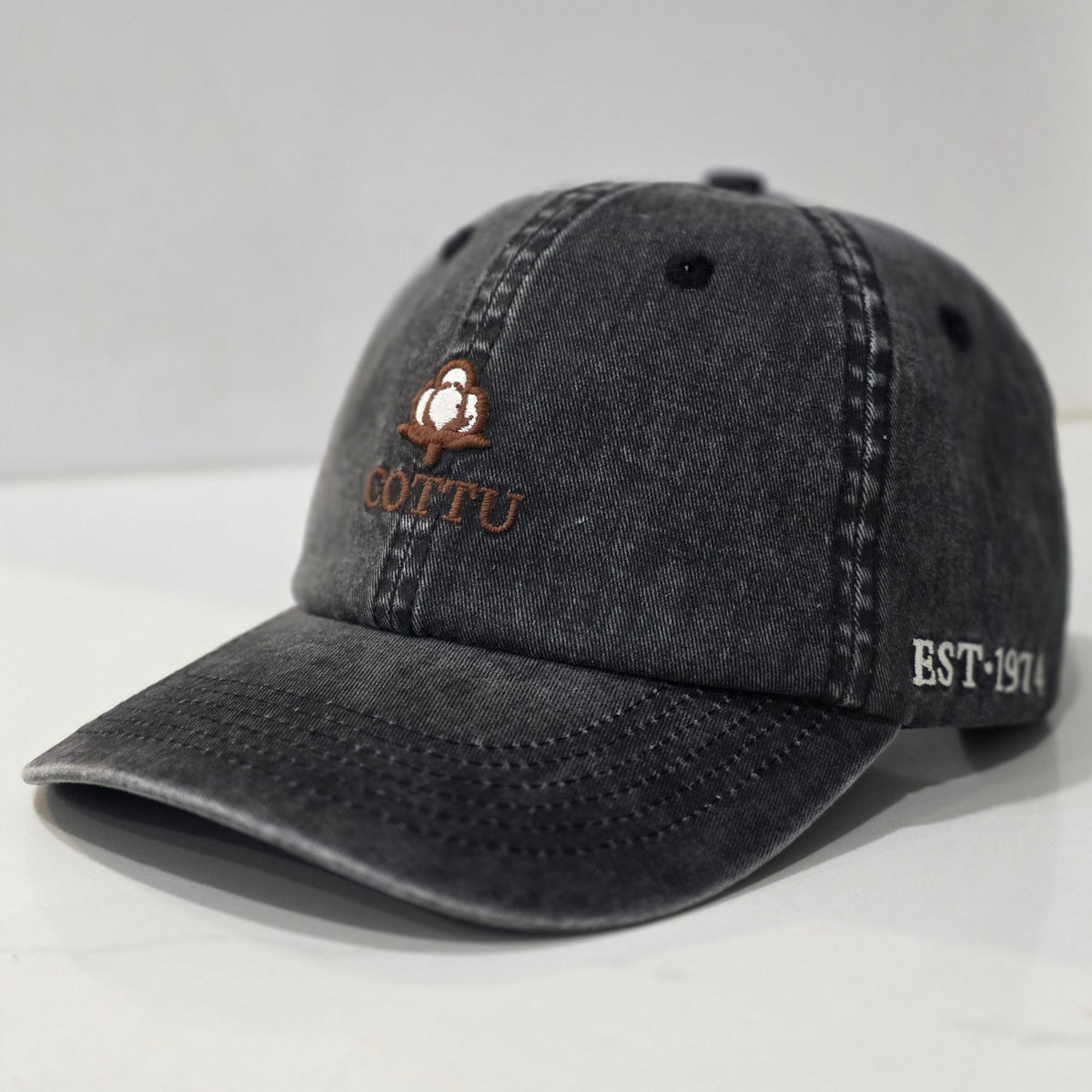 COTTU Washed Embroidered Dad Cap