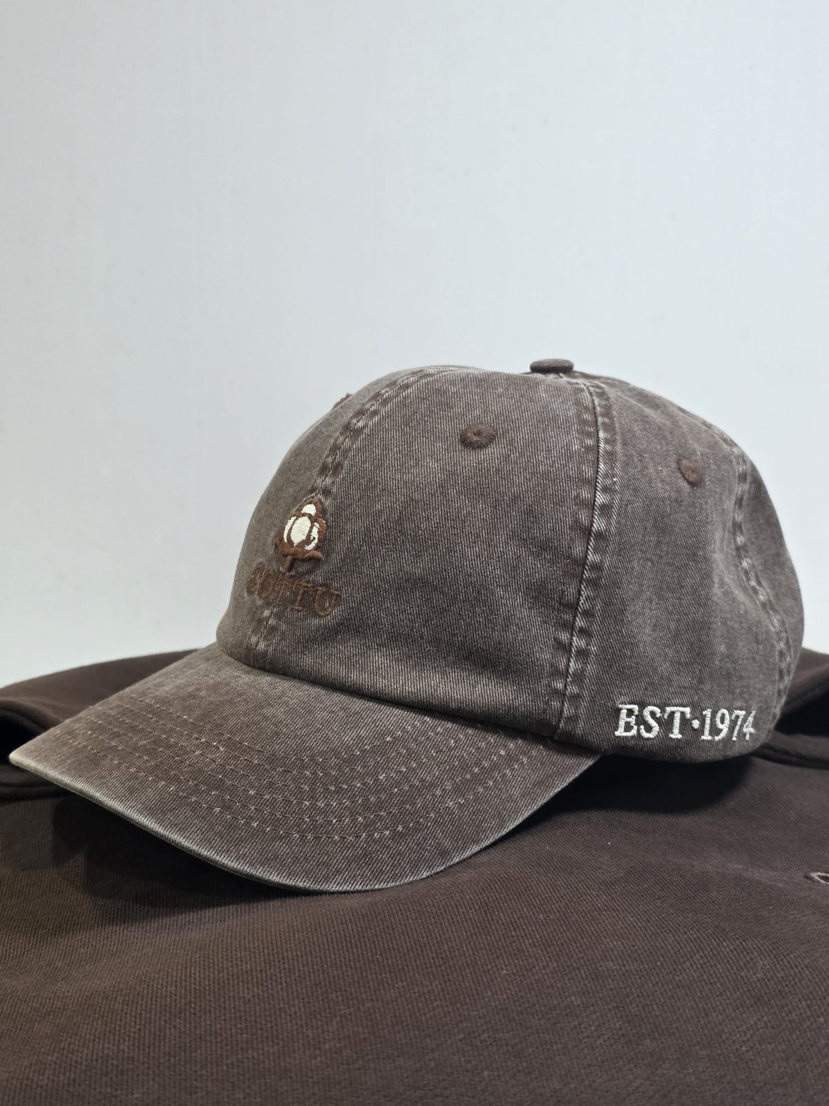 COTTU Washed Embroidered Dad Cap