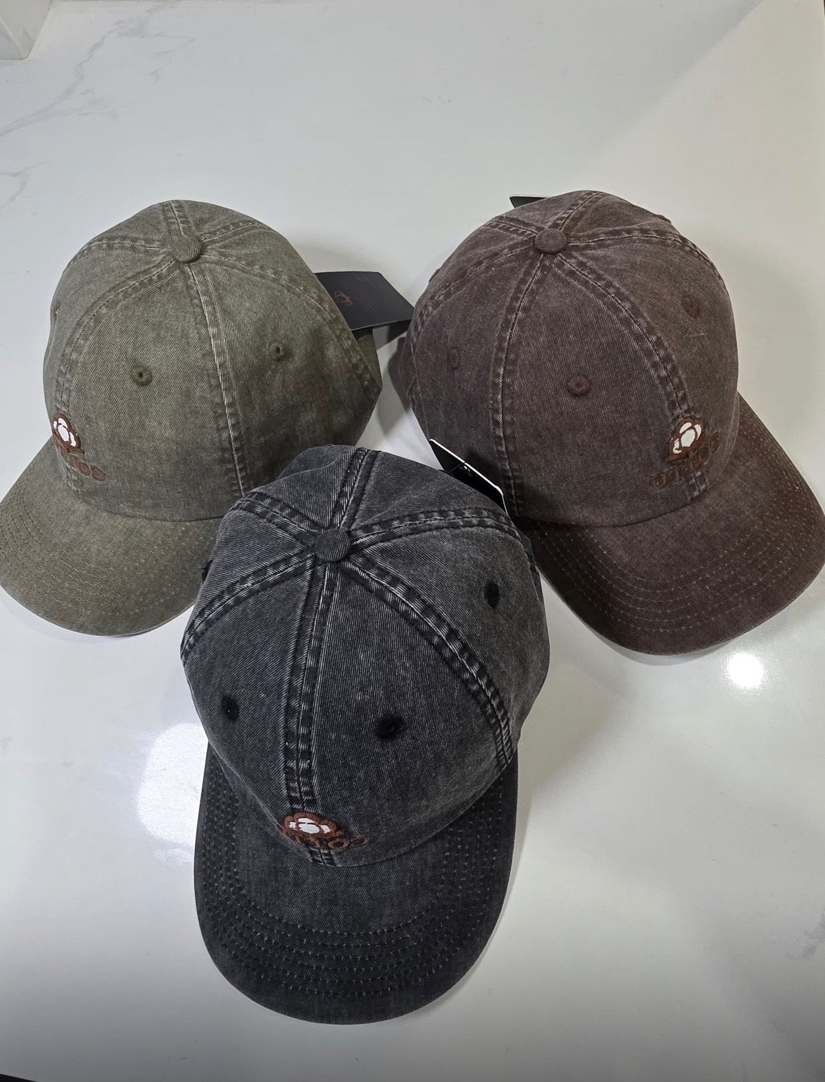 COTTU Washed Embroidered Dad Cap