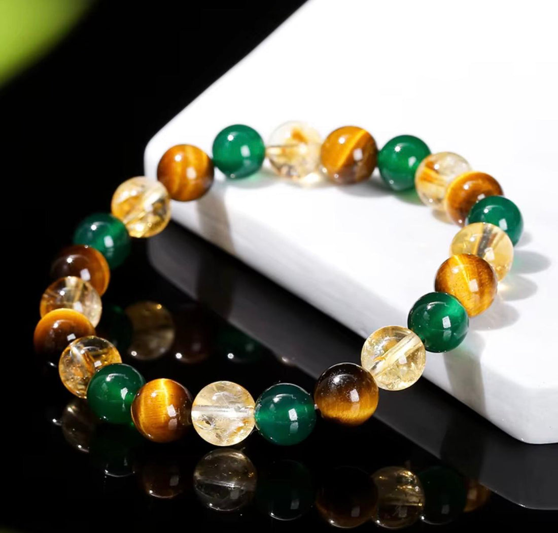 COTTU mixed Gemstone Bracelet -8mm