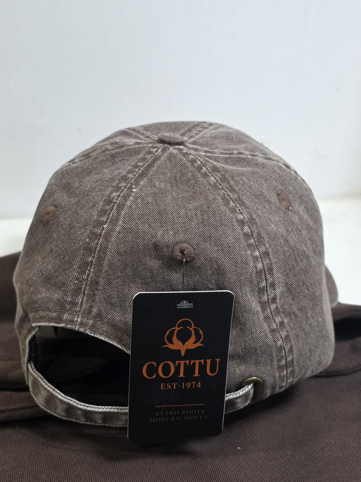 COTTU Washed Embroidered Dad Cap