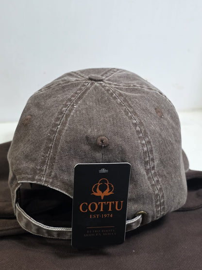 COTTU Washed Embroidered Dad Cap