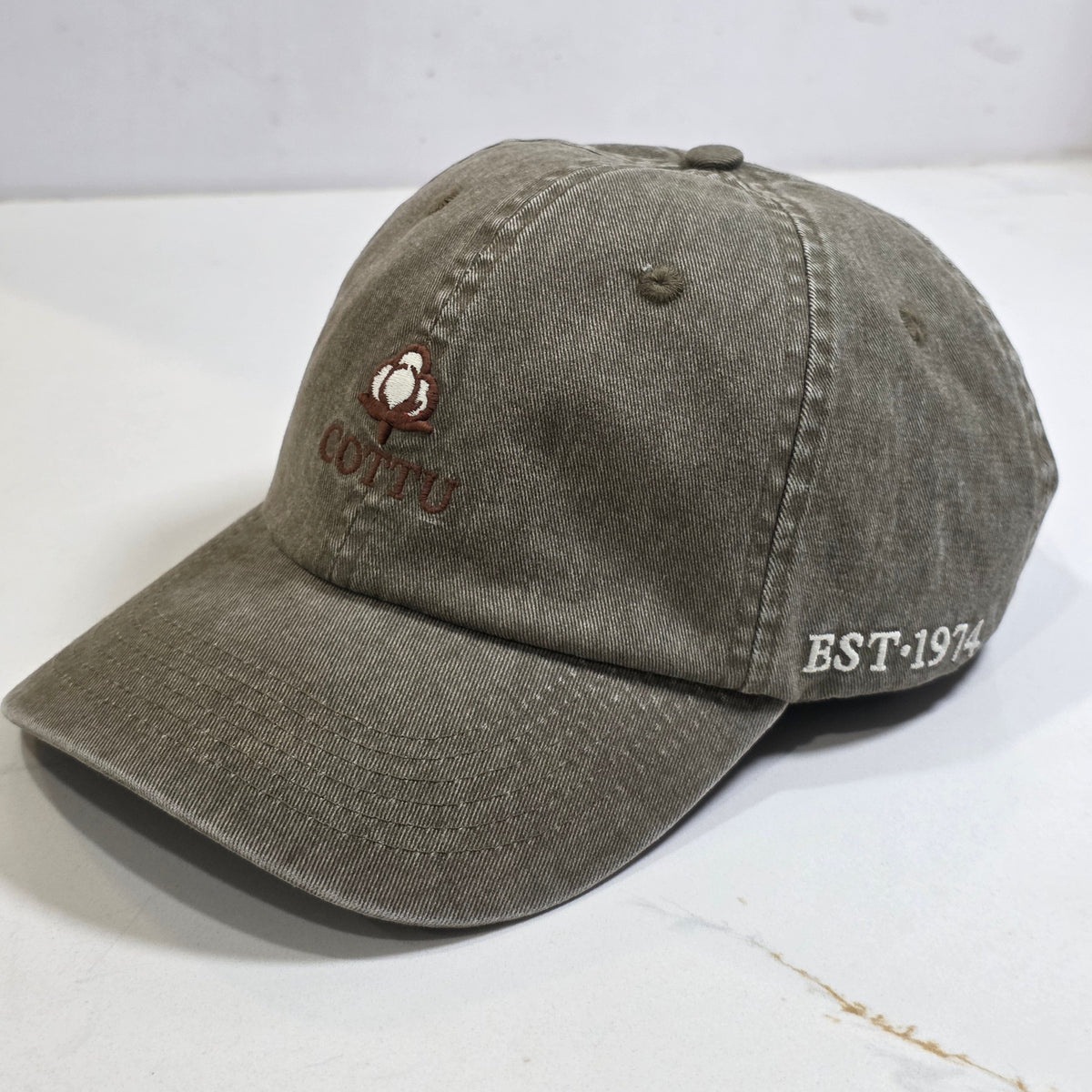 COTTU Washed Embroidered Dad Cap