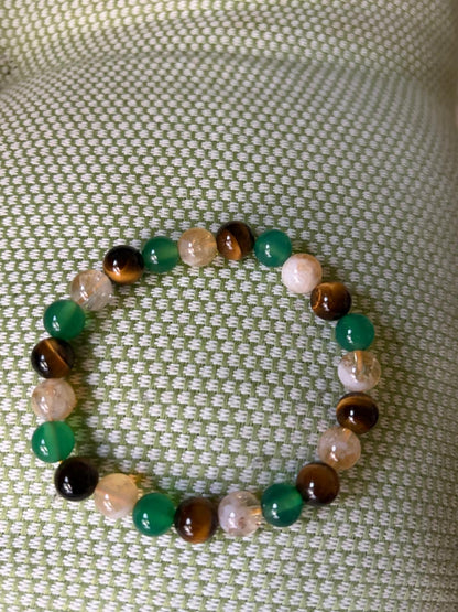 COTTU mixed Gemstone Bracelet -8mm